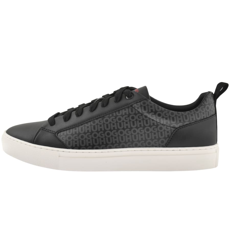 HUGO Morrie Tennis Trainers Black Mainline Menswear